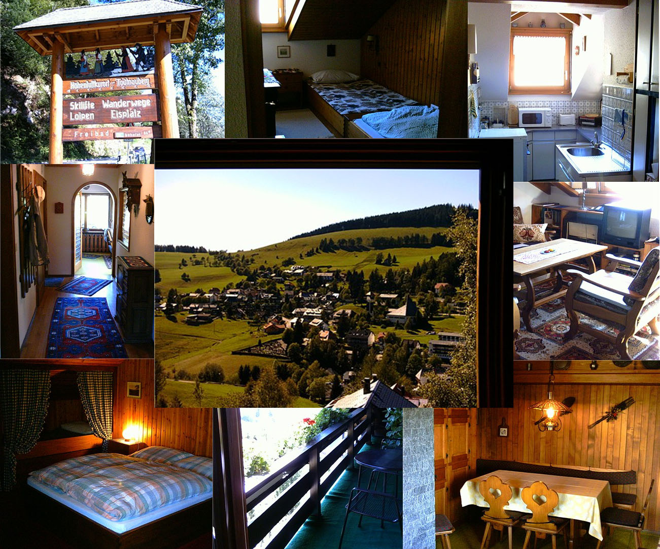 Blick aus dem Fenster, Innenansichten